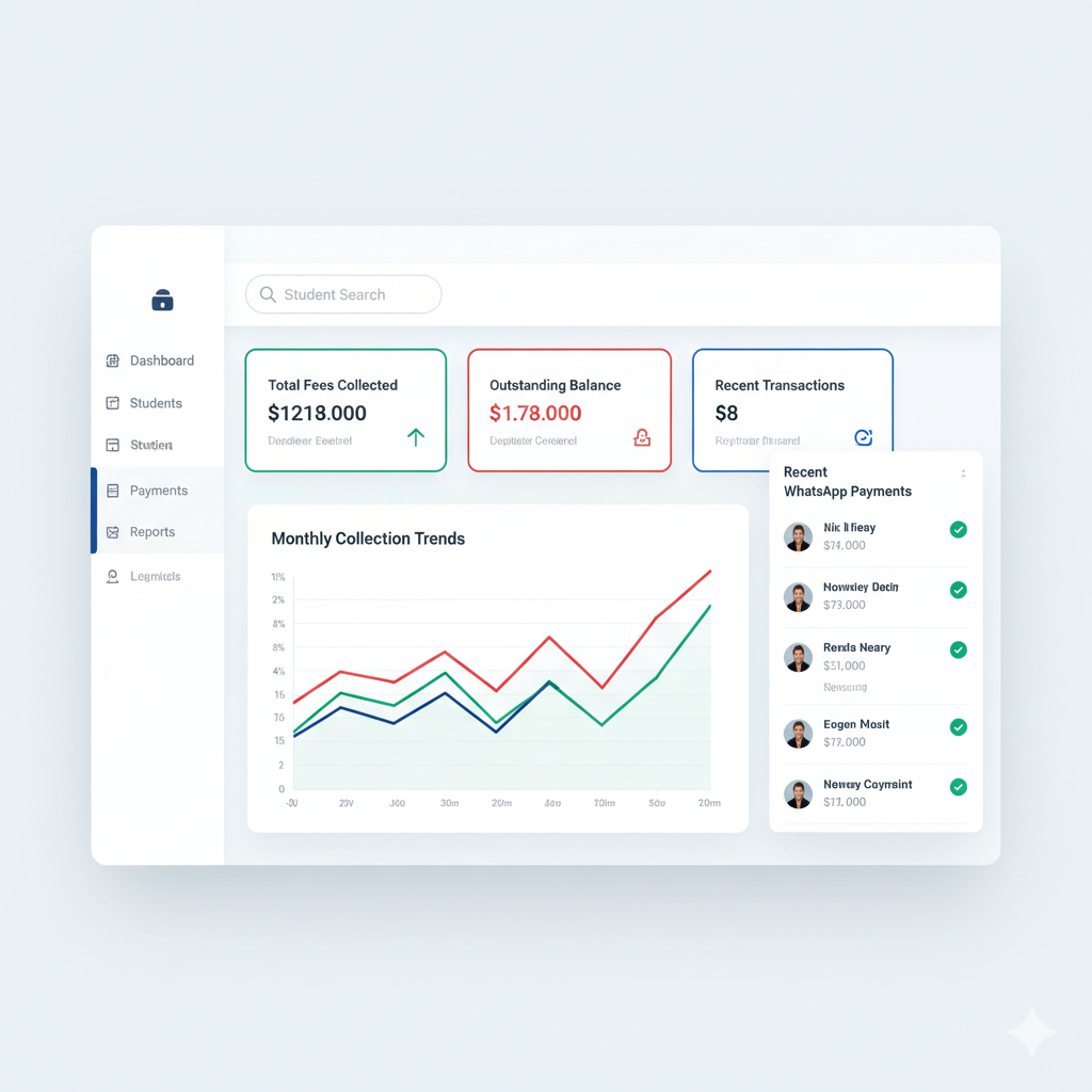 School payment dashboard